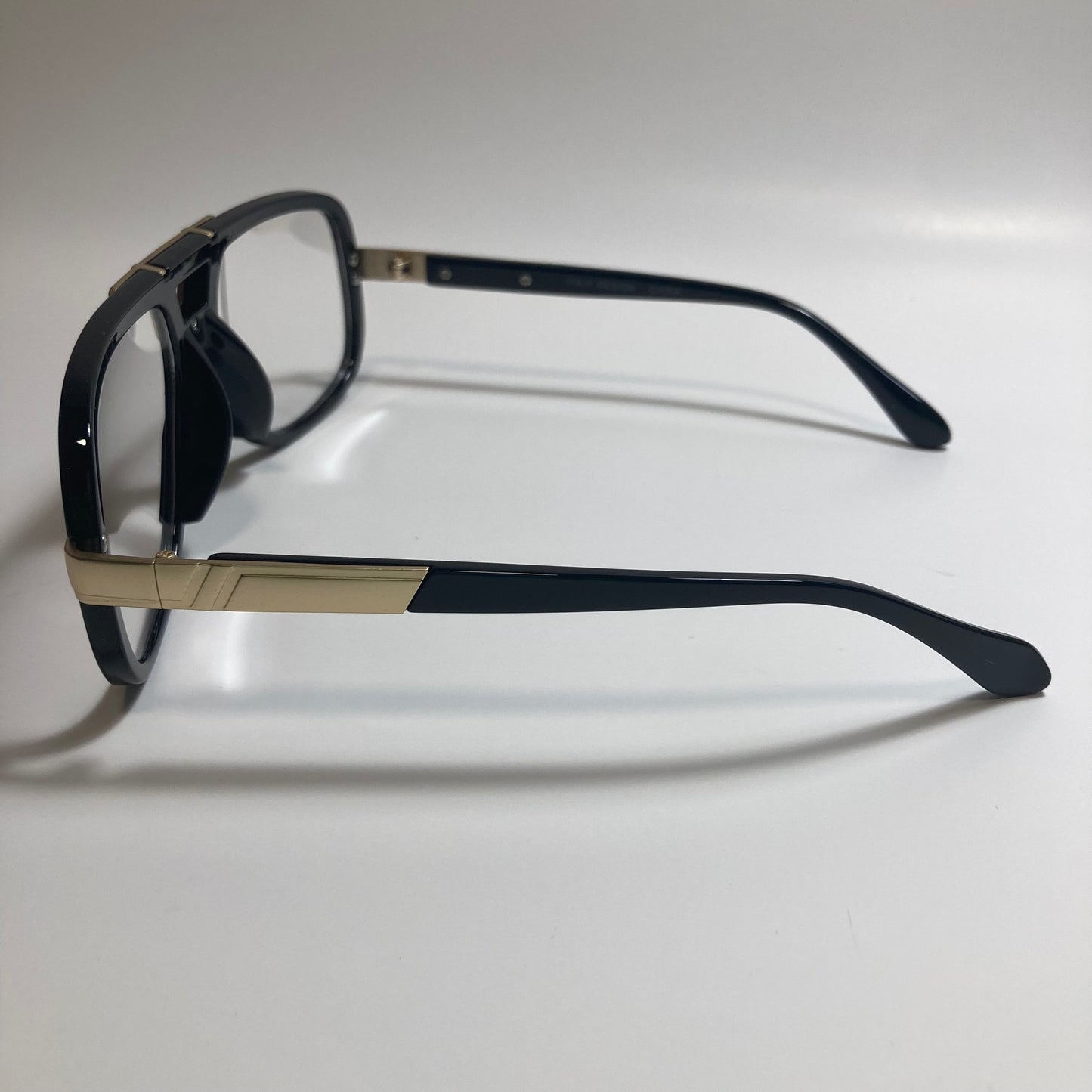 black mens fashion glasses