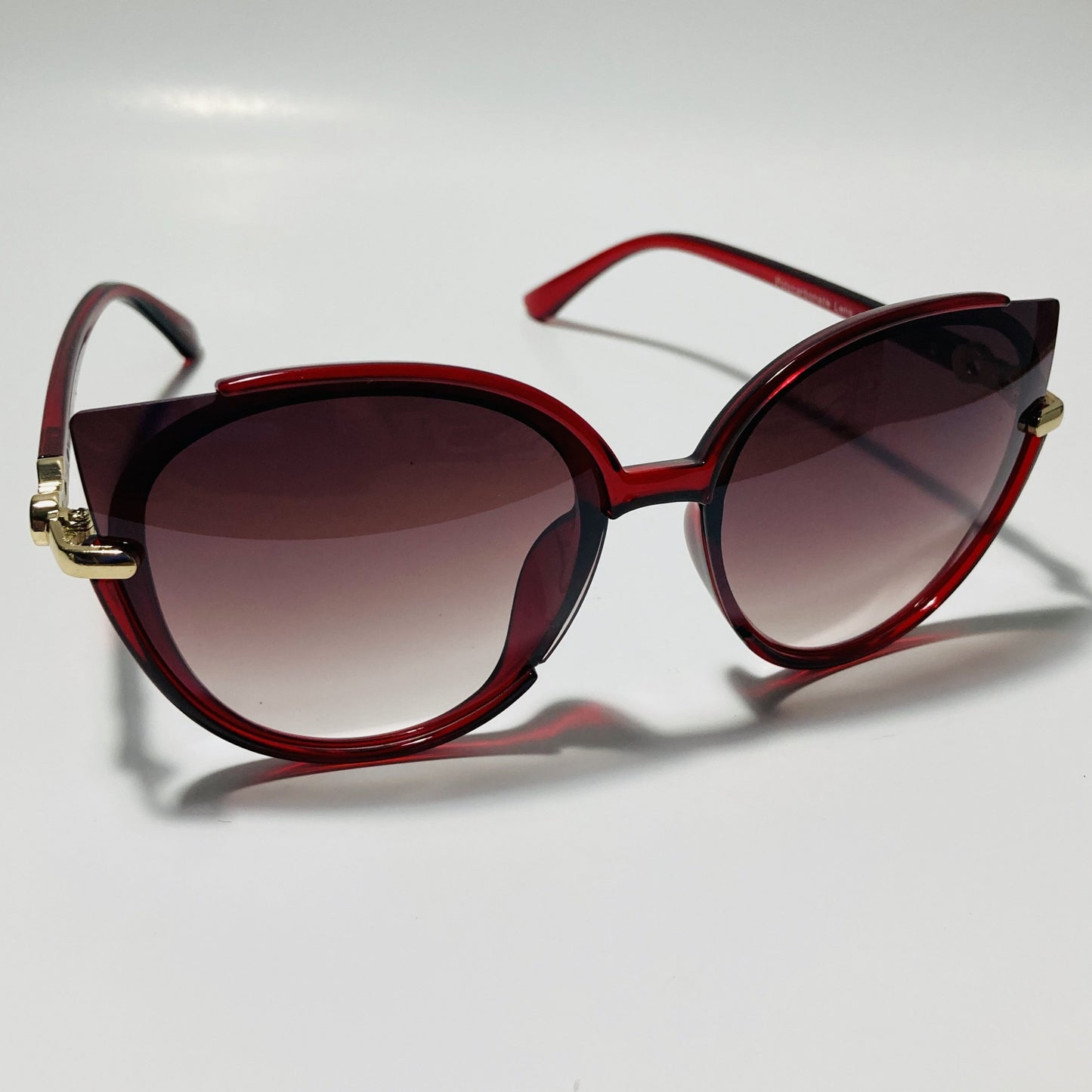 Womens red cat eye sunglasses