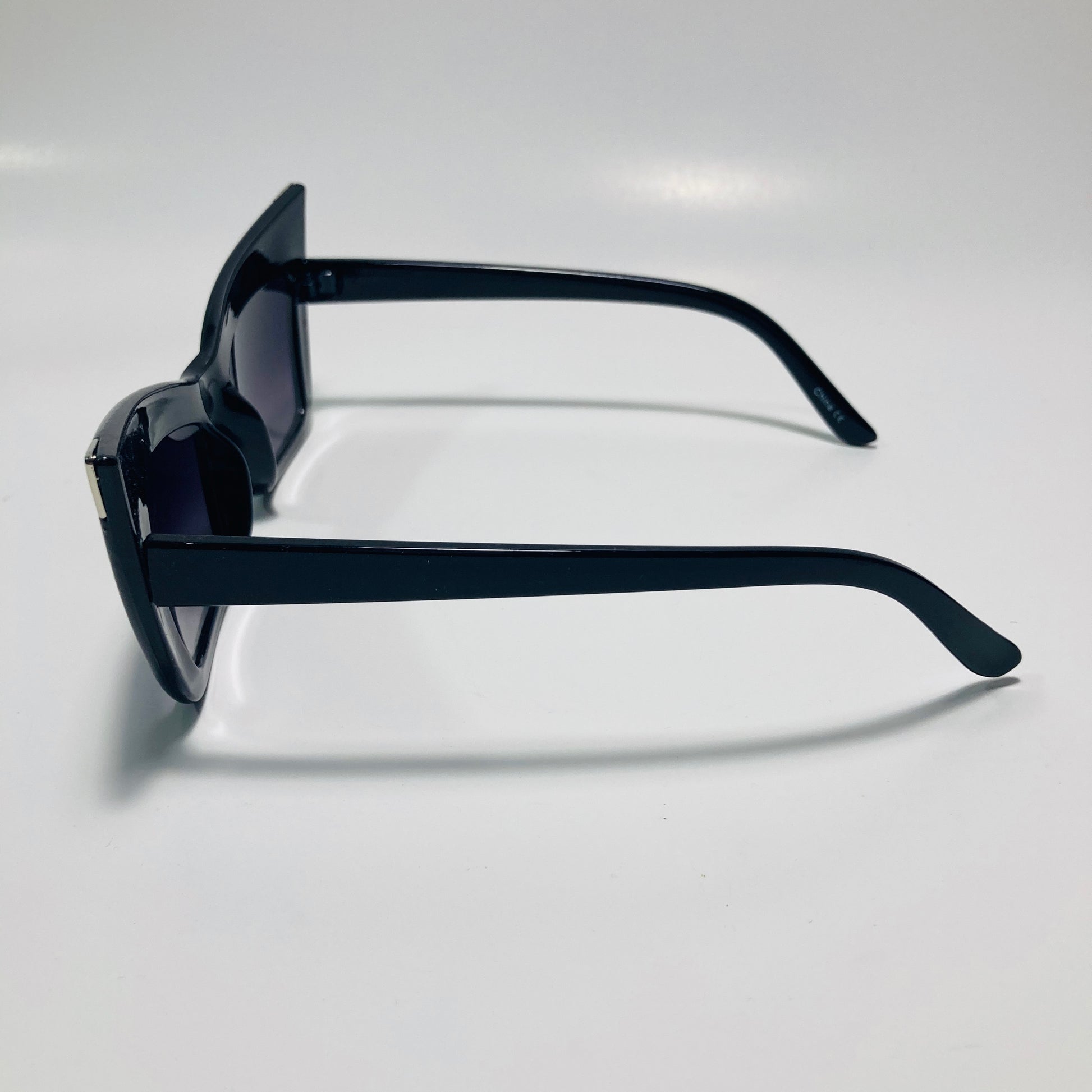 black goth sunglasses