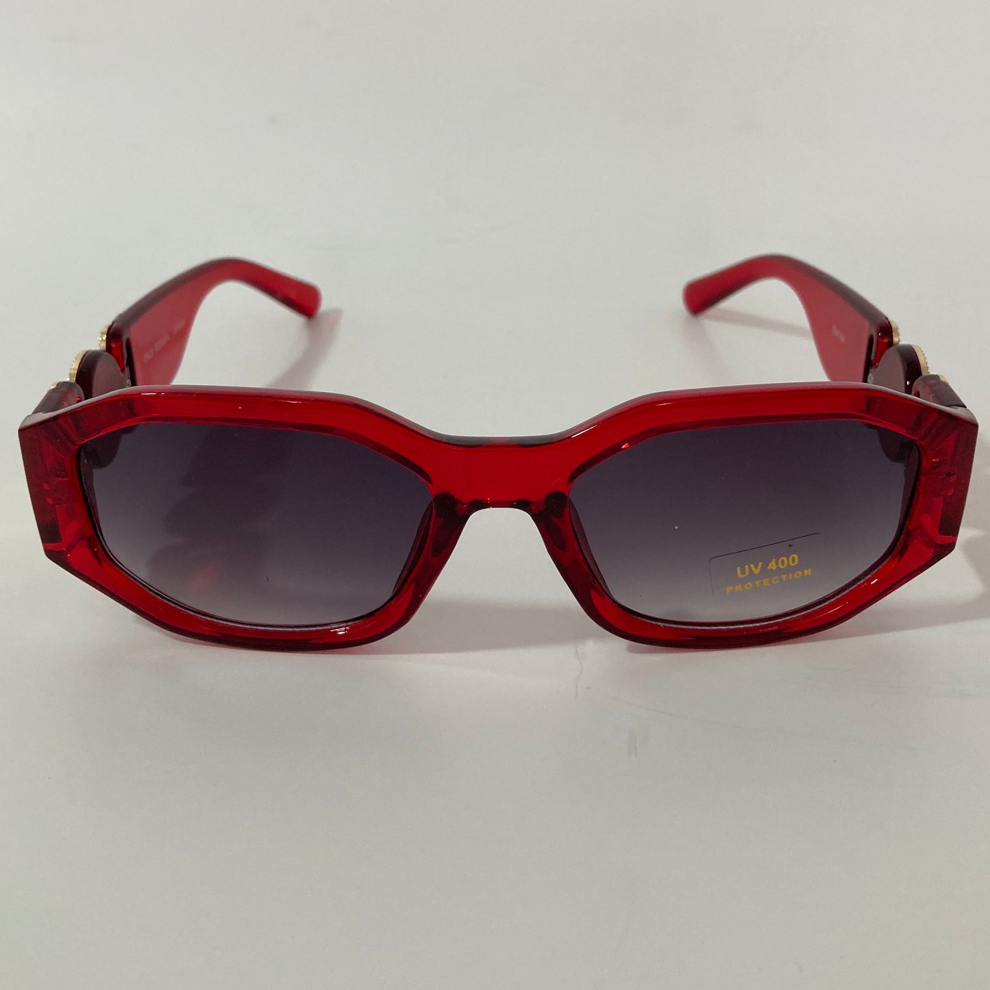 mens and womens red and black biggie sunglasses