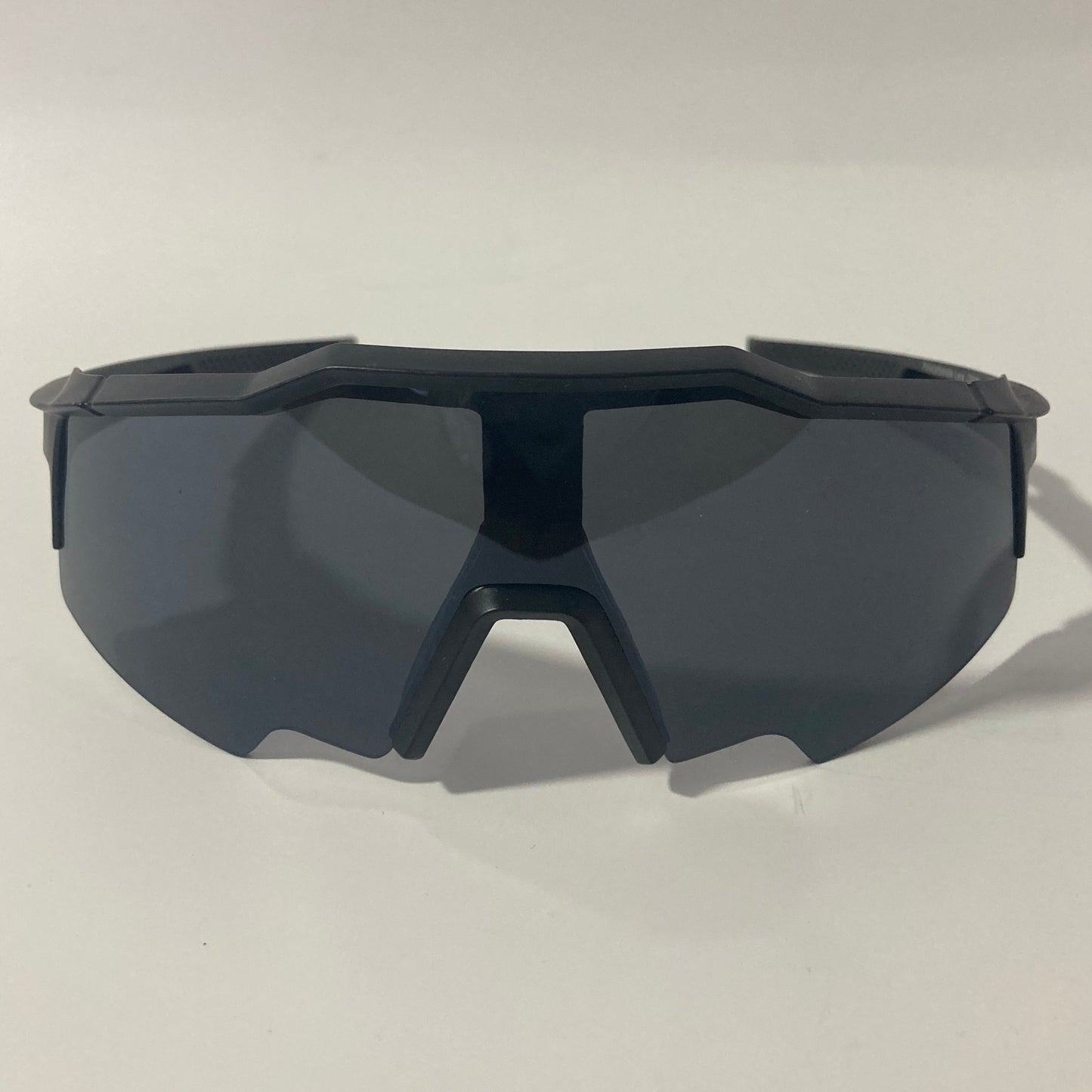 mens black shield wrap around sunglasses
