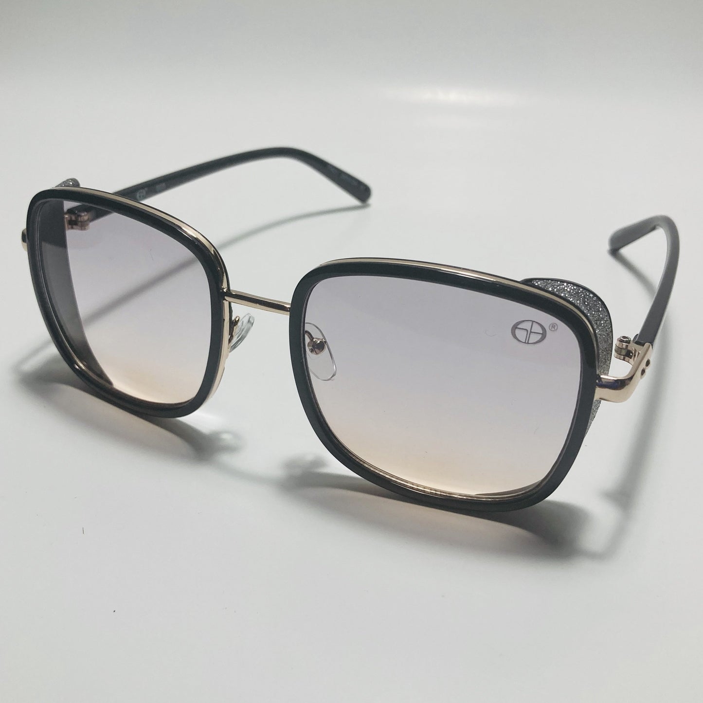 black elton john sunglasses