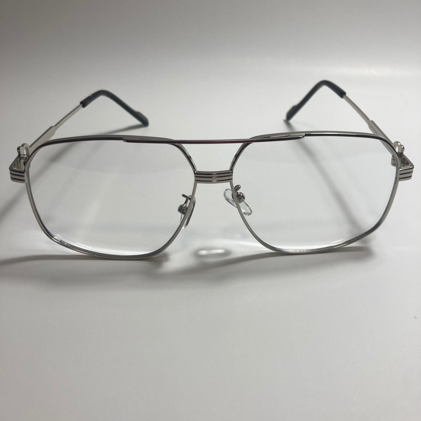 mens and womens silver dahmer glasses