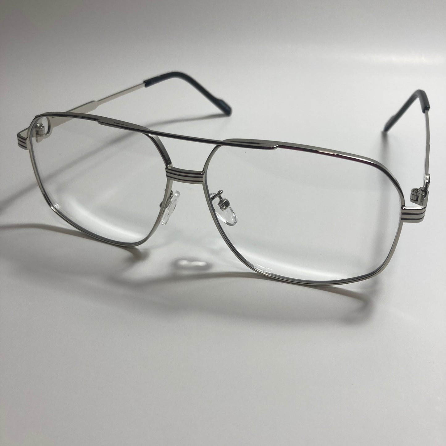 mens and womens silver dahmer glasses