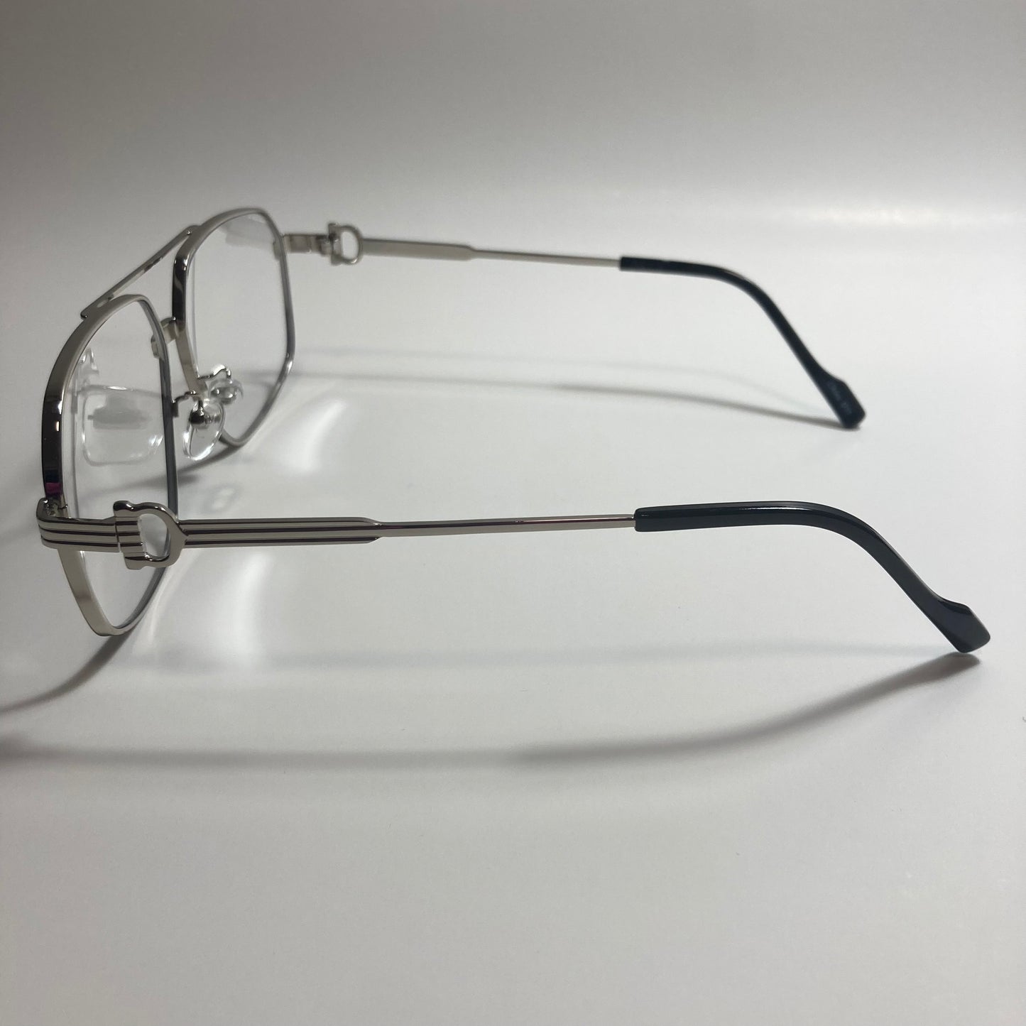 mens and womens silver dahmer glasses