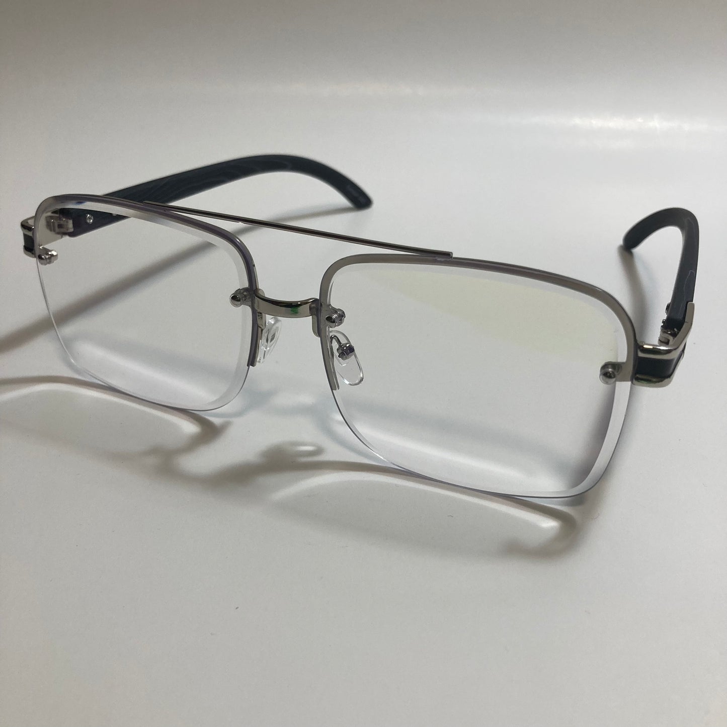 silver dahmer glasses