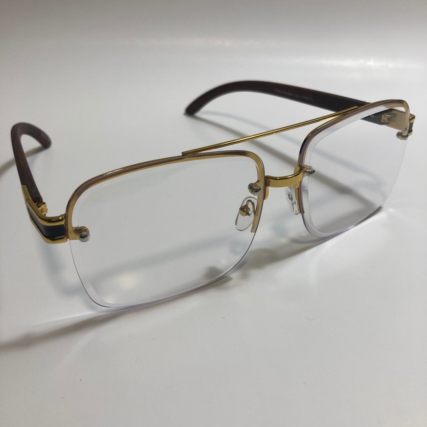 gold dahmer glasses