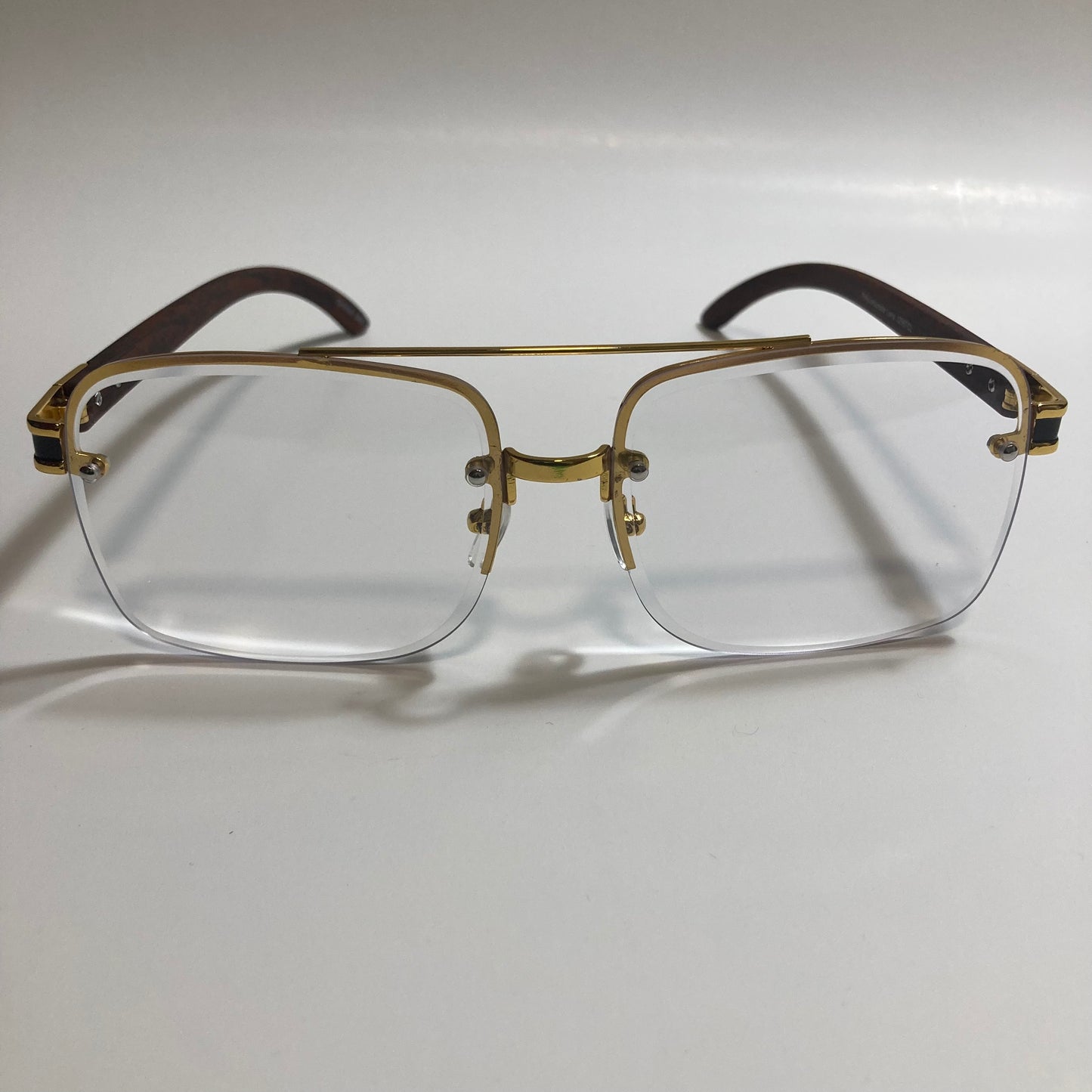 gold dahmer glasses