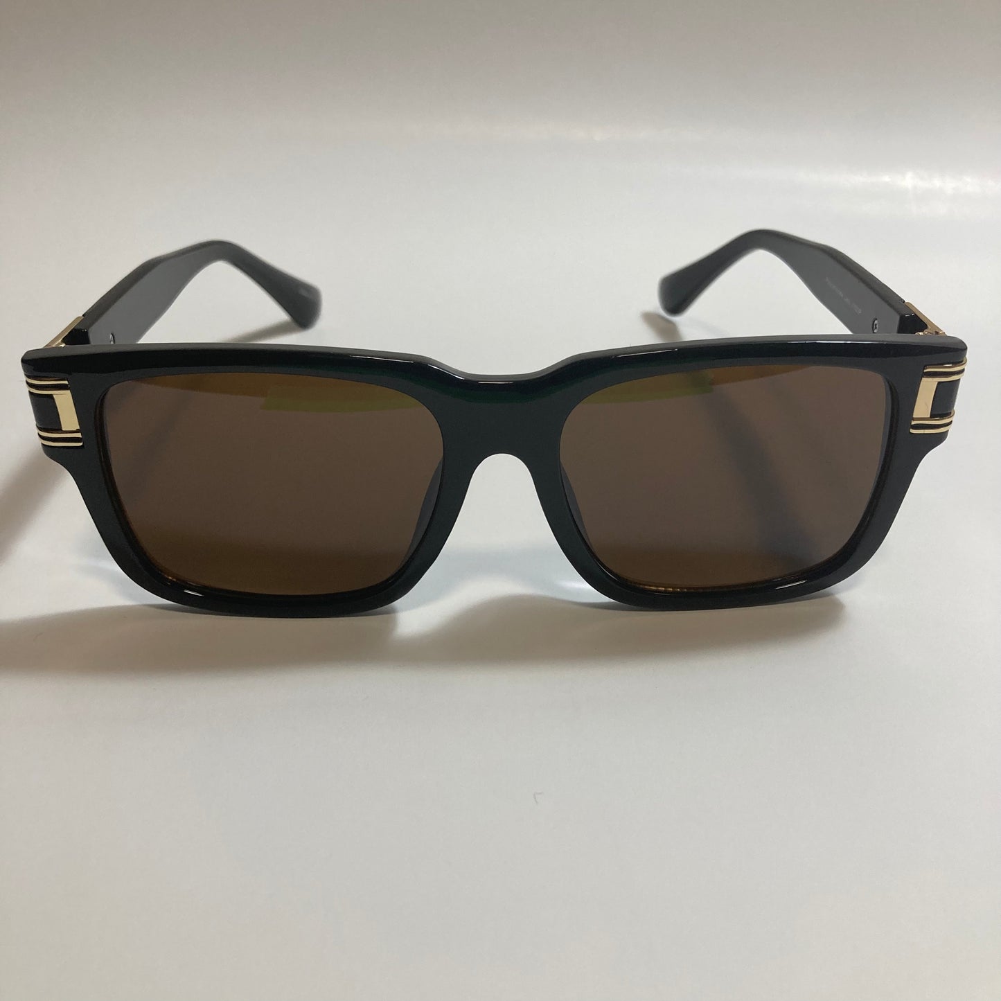 mens and womens brown square gazelle sunglasses