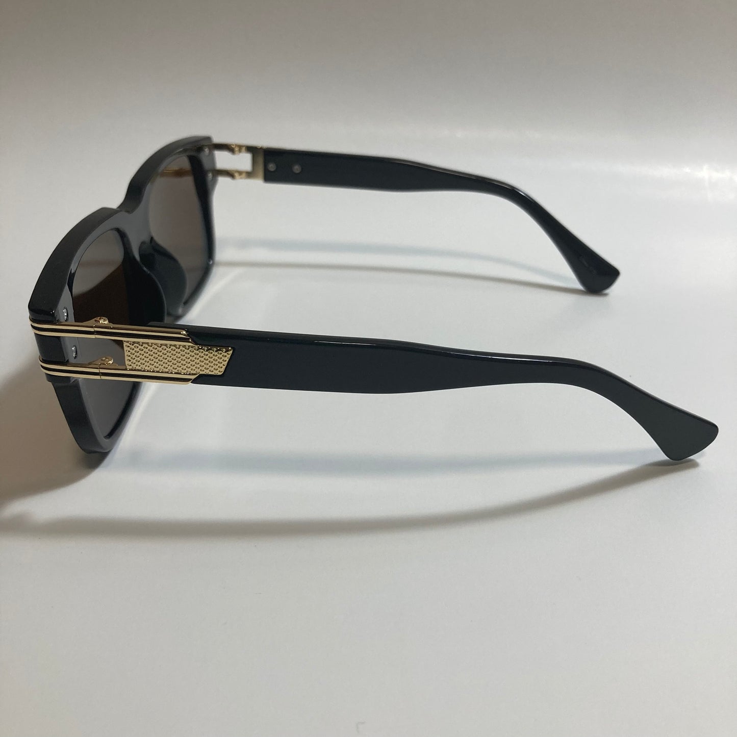 mens and womens brown square gazelle sunglasses