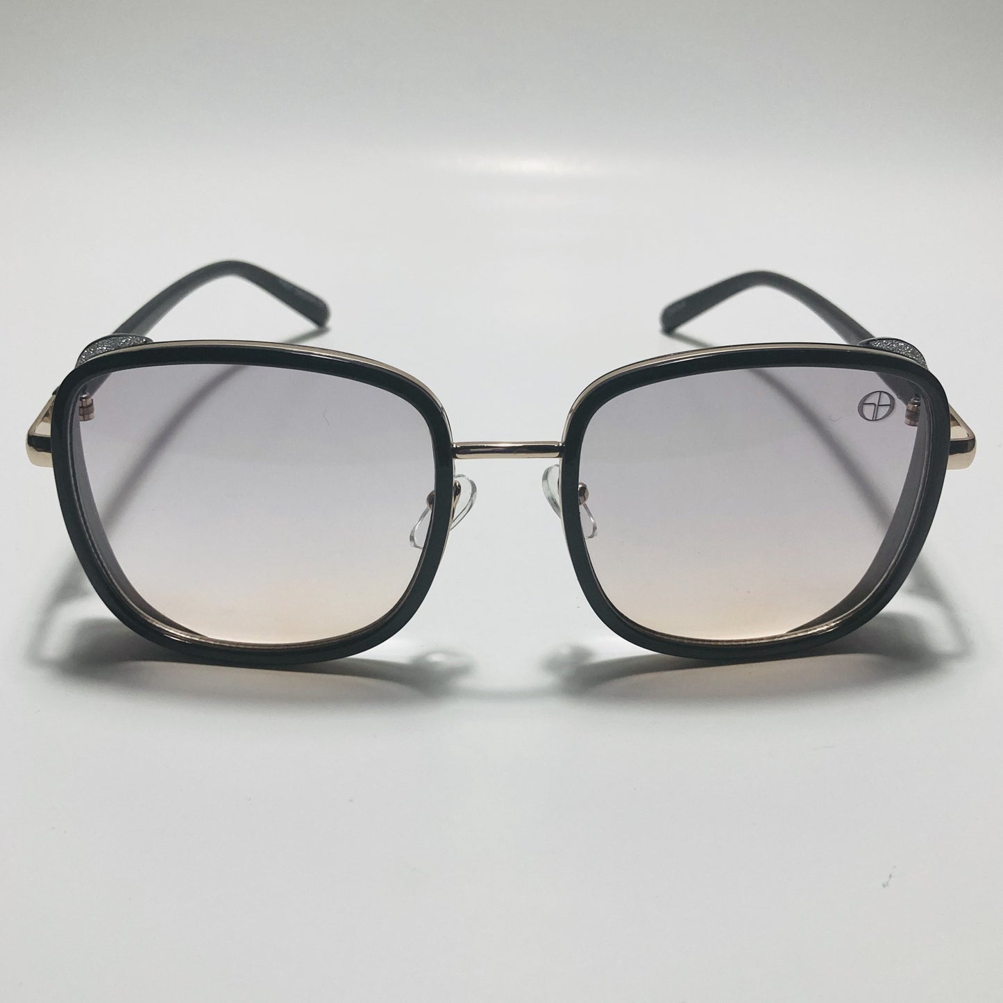 black elton john sunglasses