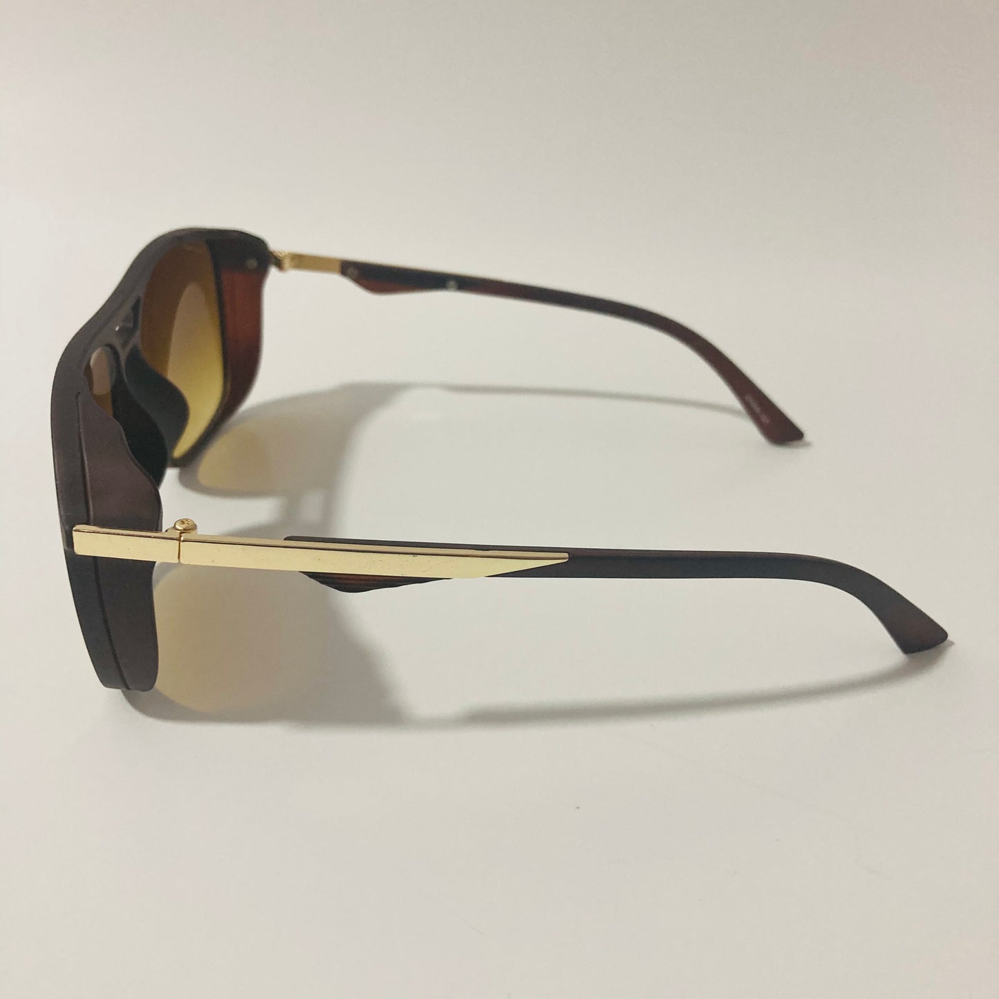mens and womens brown aviator sunglasses