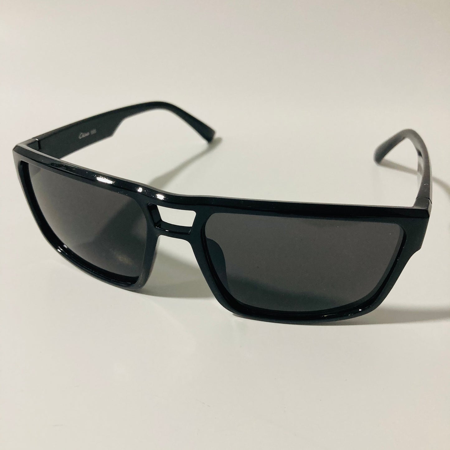 mens black square sport sunglasses