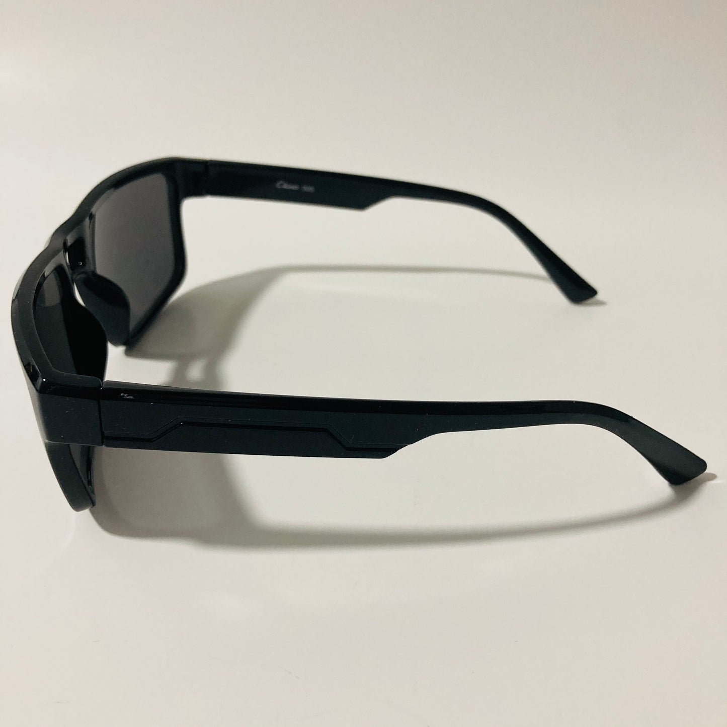mens black square sport sunglasses
