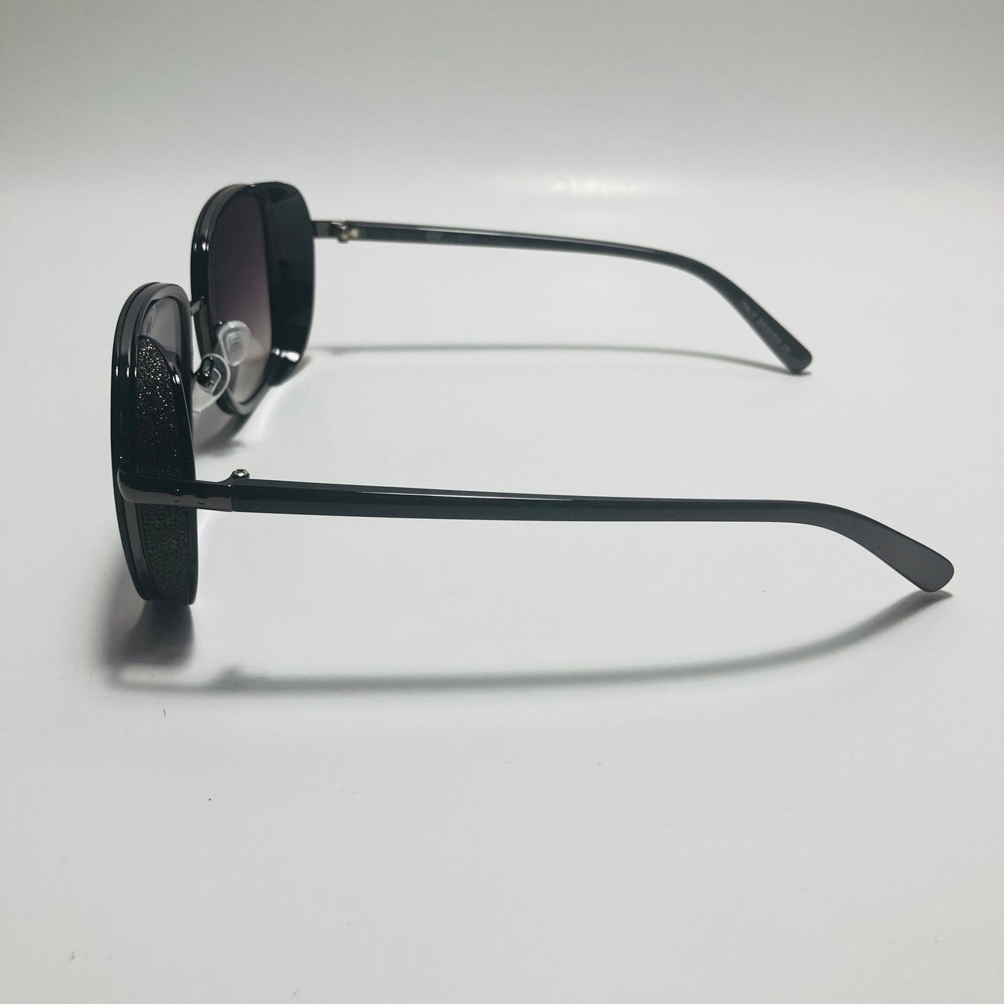 black elton john sunglasses