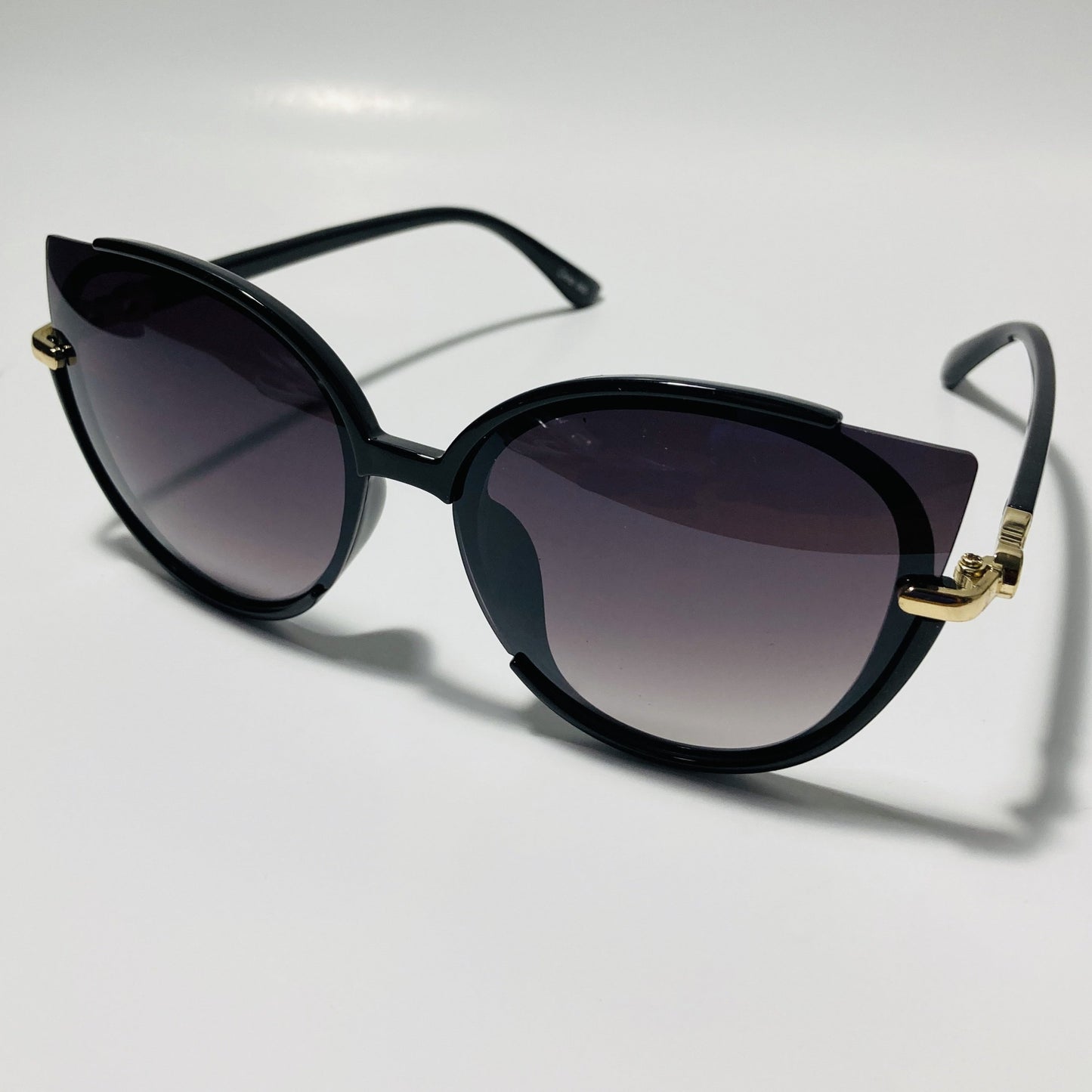 Womens black cat eye sunglasses