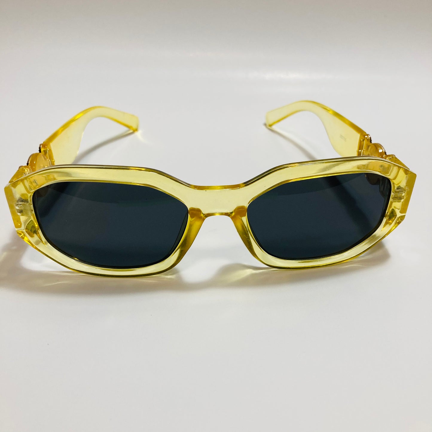 mens and womens yellow and black biggie sunglasses
