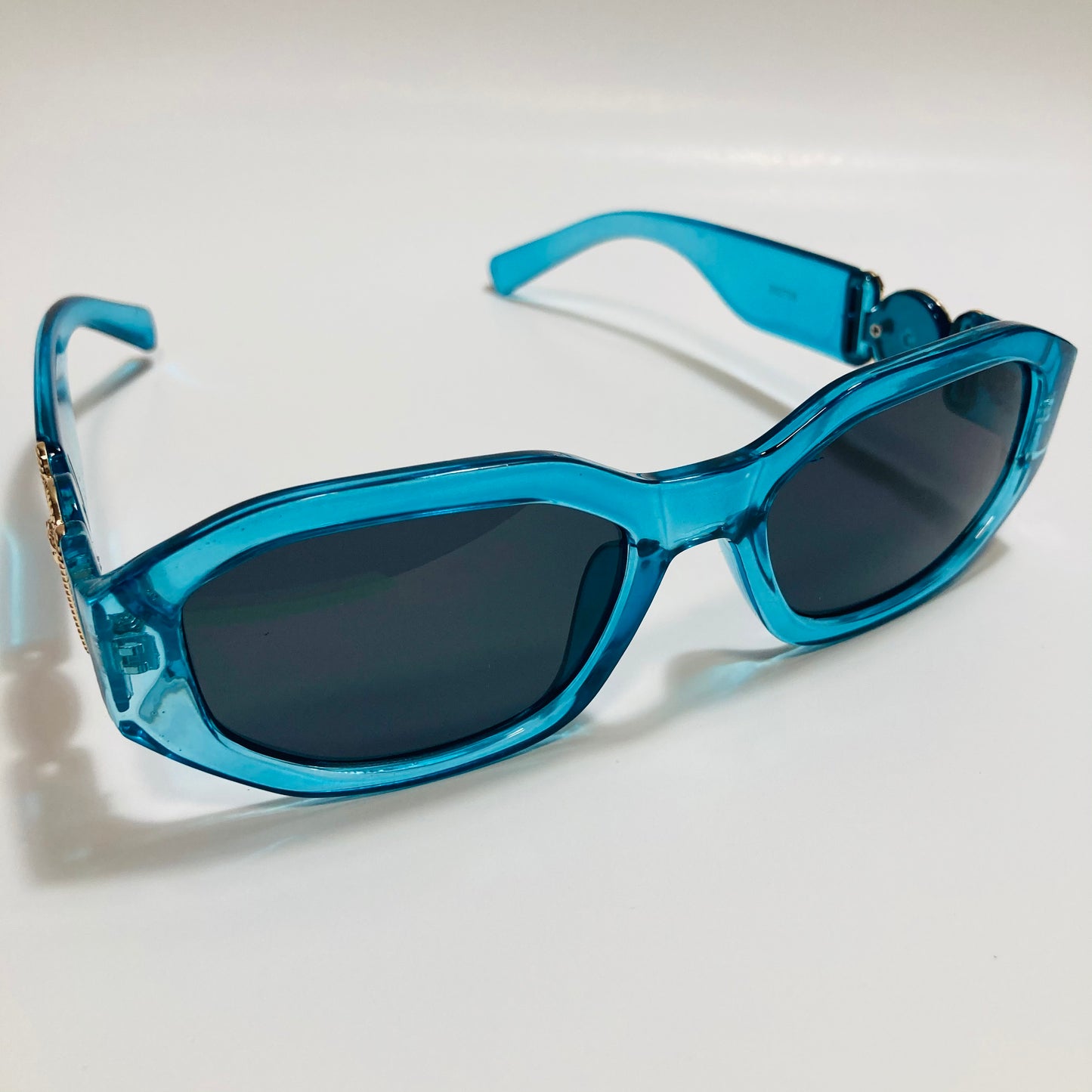 mens and womens blue and black biggie sunglasses