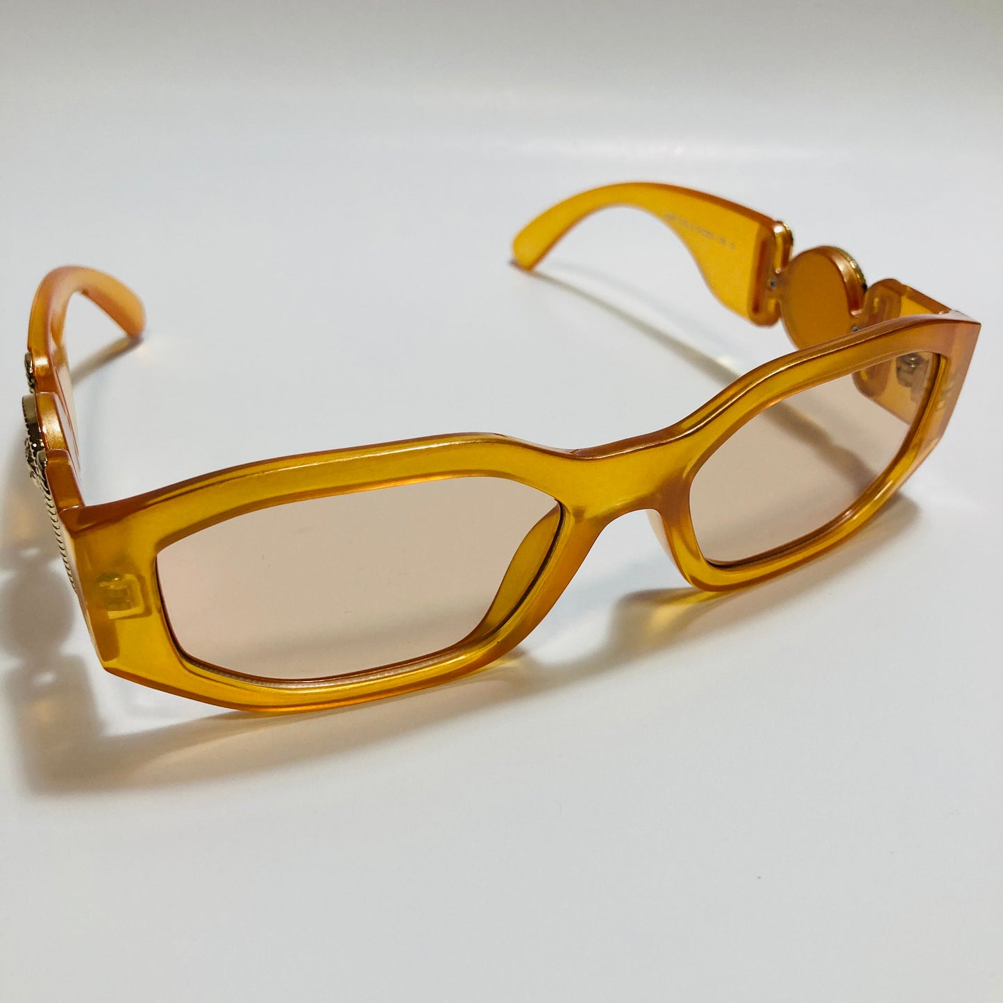 mens and womens orange biggie sunglasses