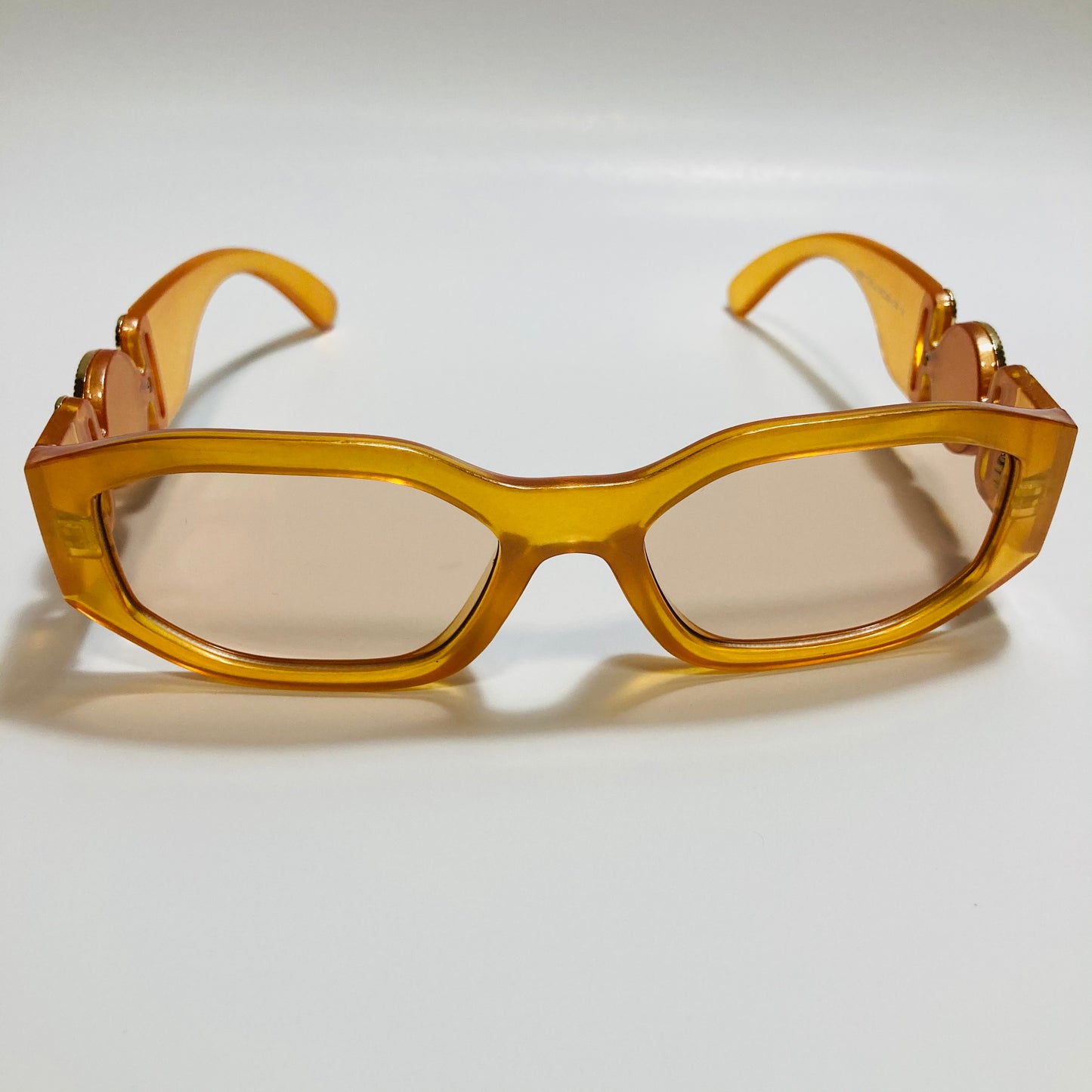 mens and womens orange biggie sunglasses