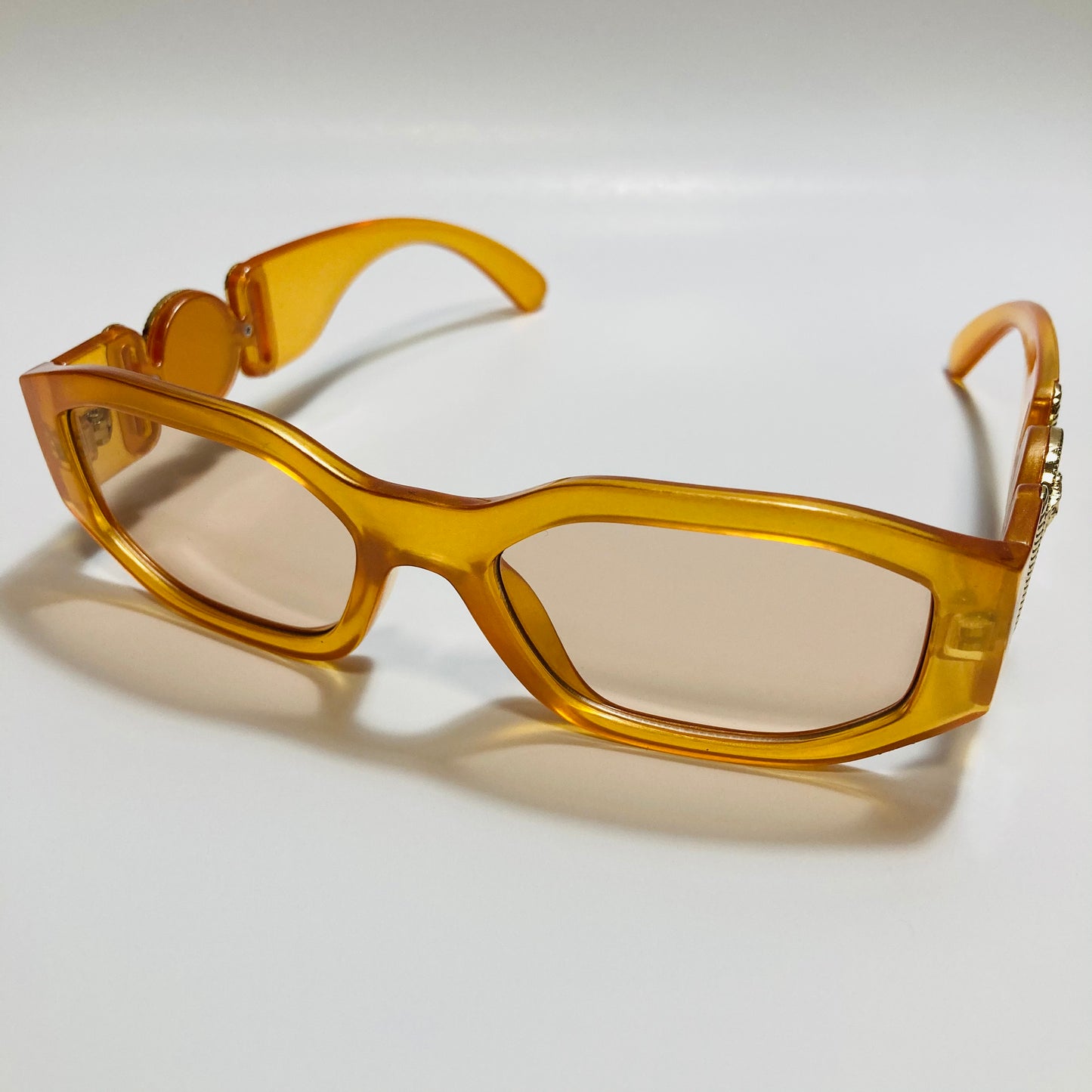 mens and womens orange biggie sunglasses