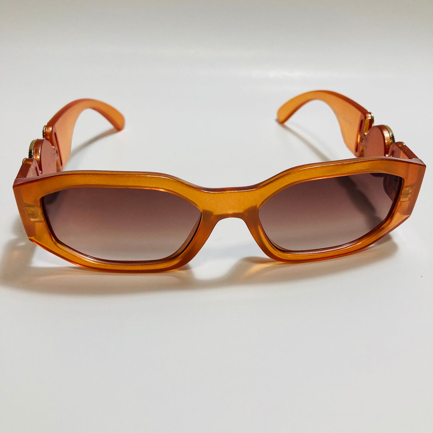 mens and womens orange biggie sunglasses
