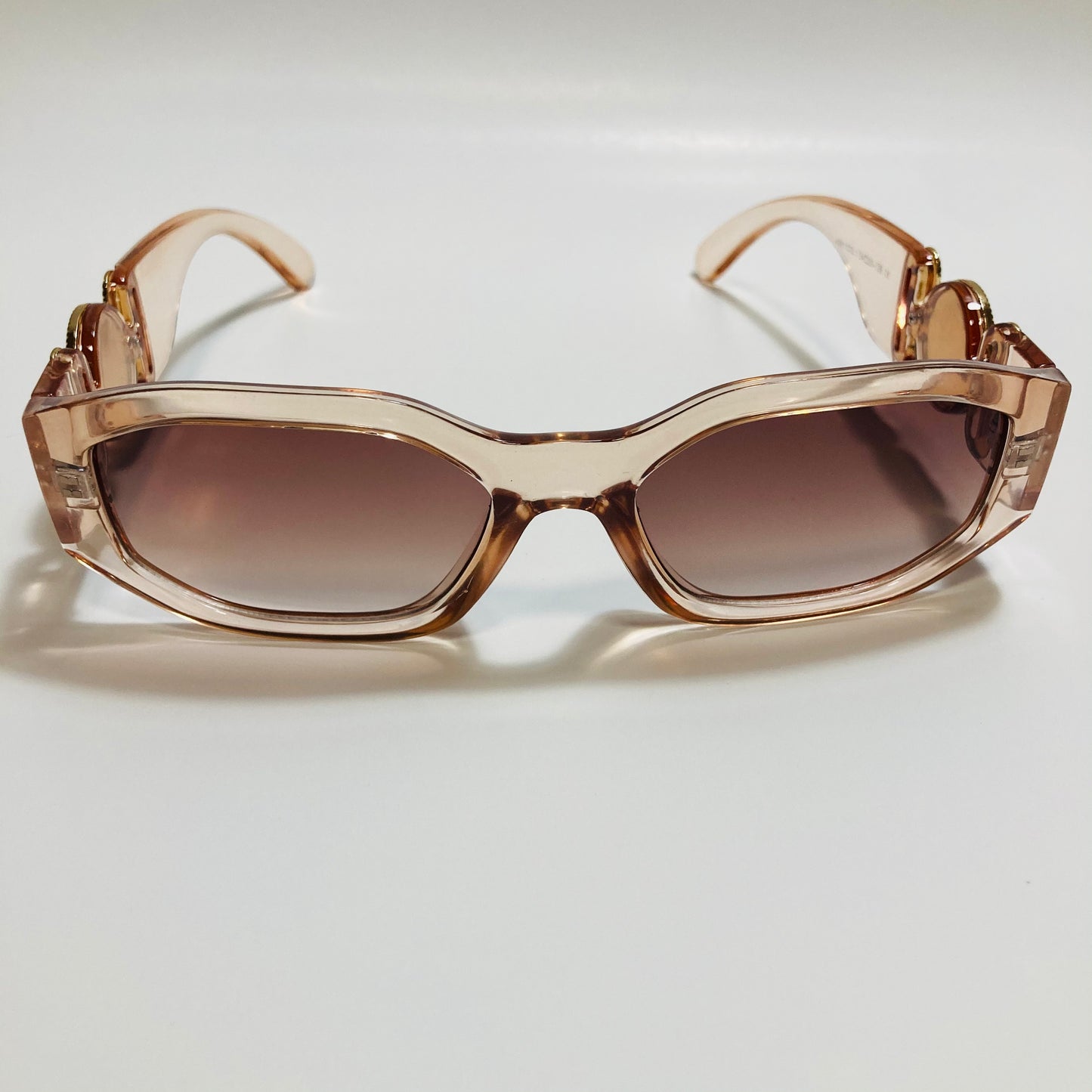 mens and womens tan biggie sunglasses