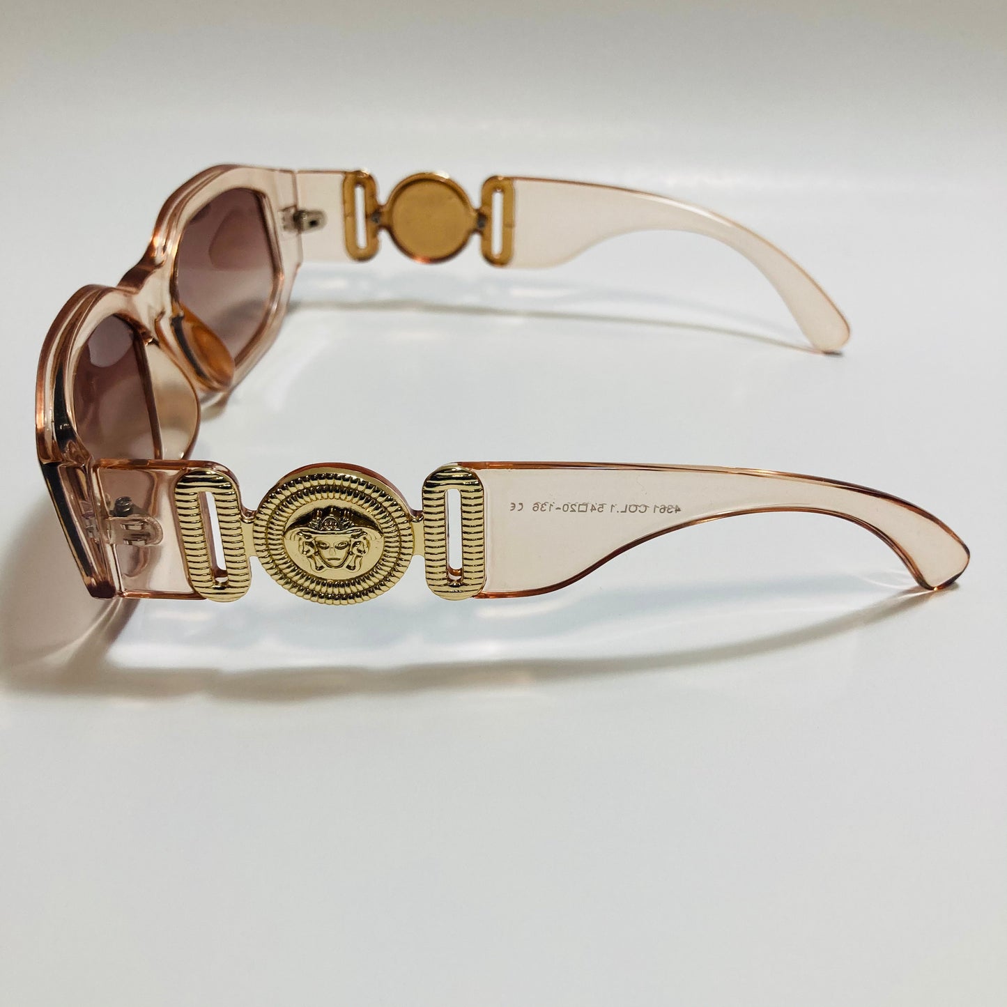 mens and womens tan biggie sunglasses