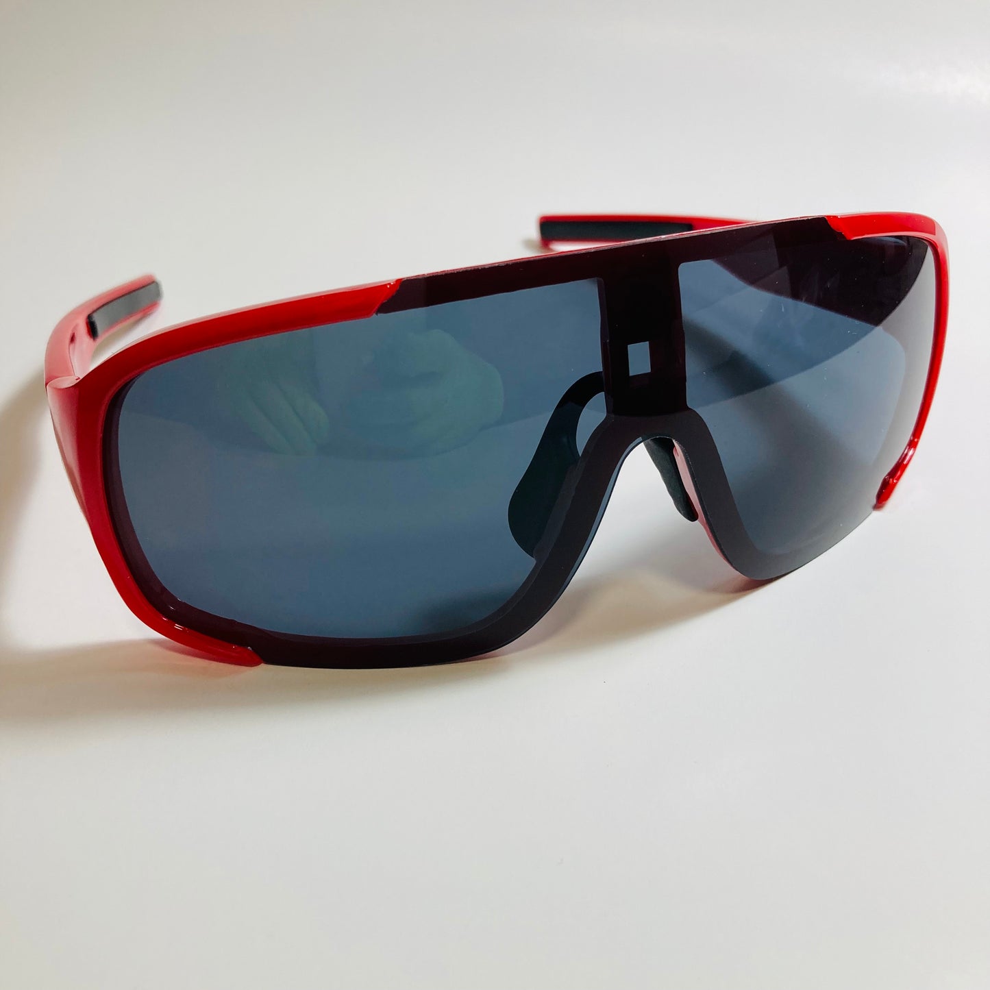 mens and womens red and black macho man sunglasses
