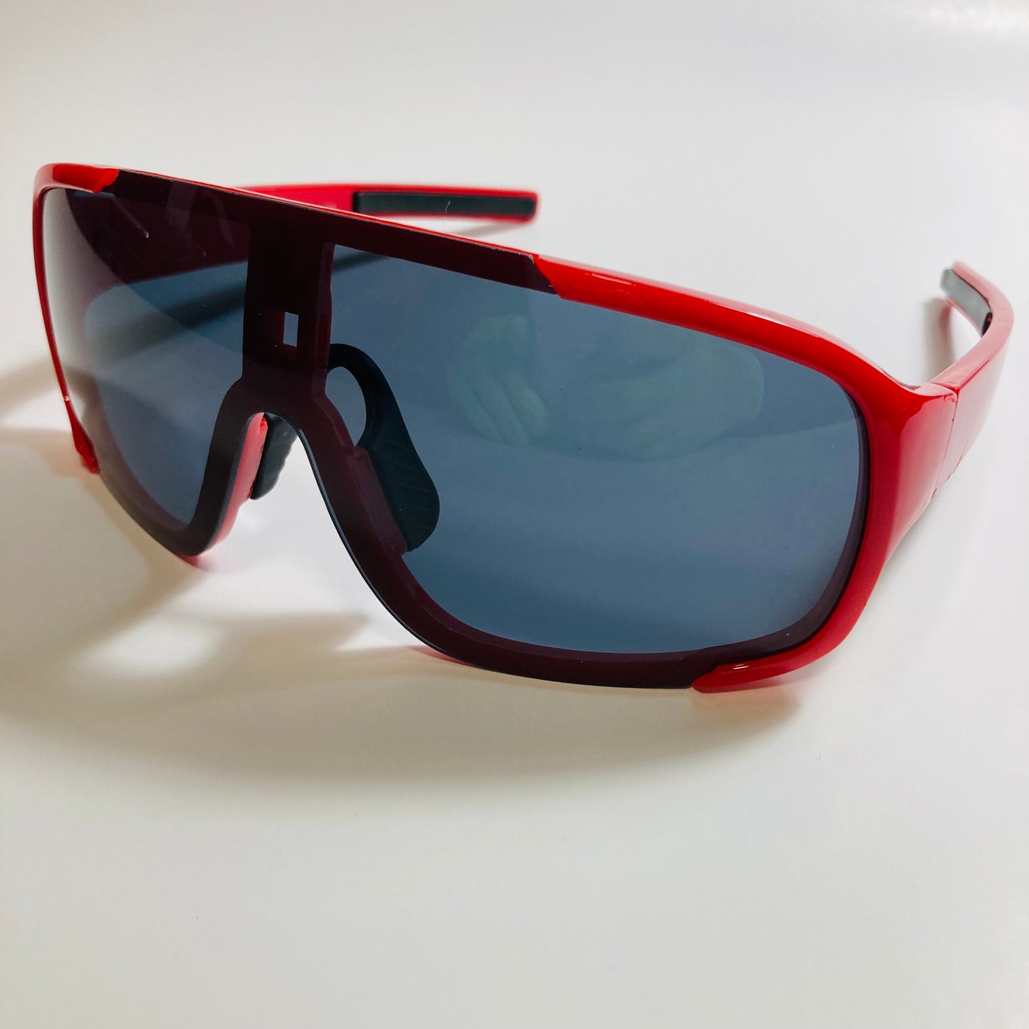 mens and womens red and black macho man sunglasses
