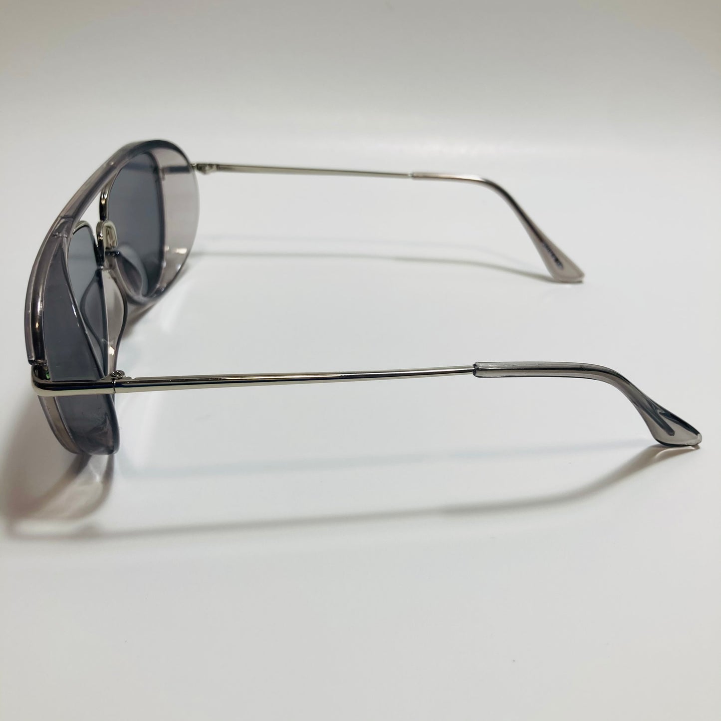womens and mens small black aviator sunglasses