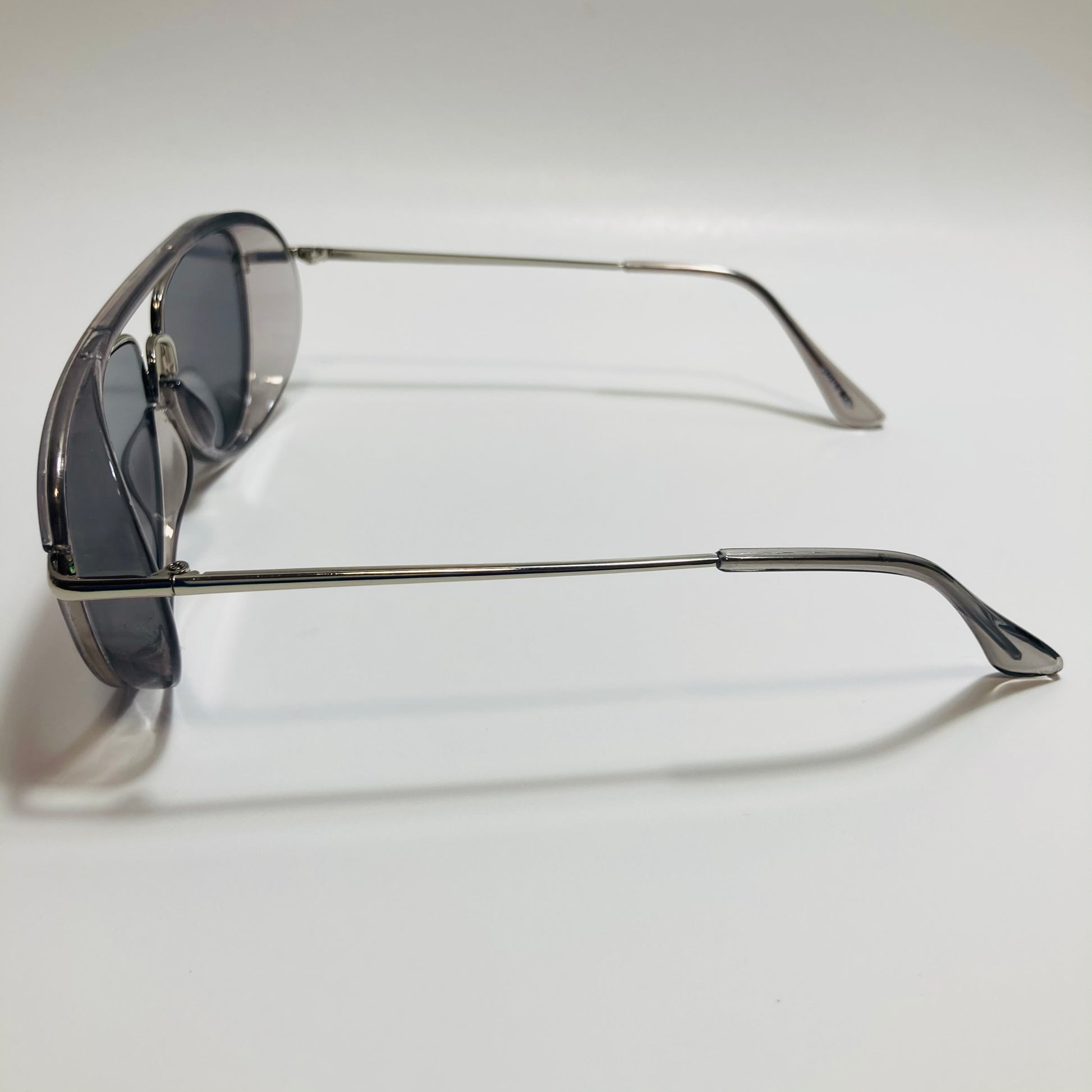 womens and mens small black aviator sunglasses