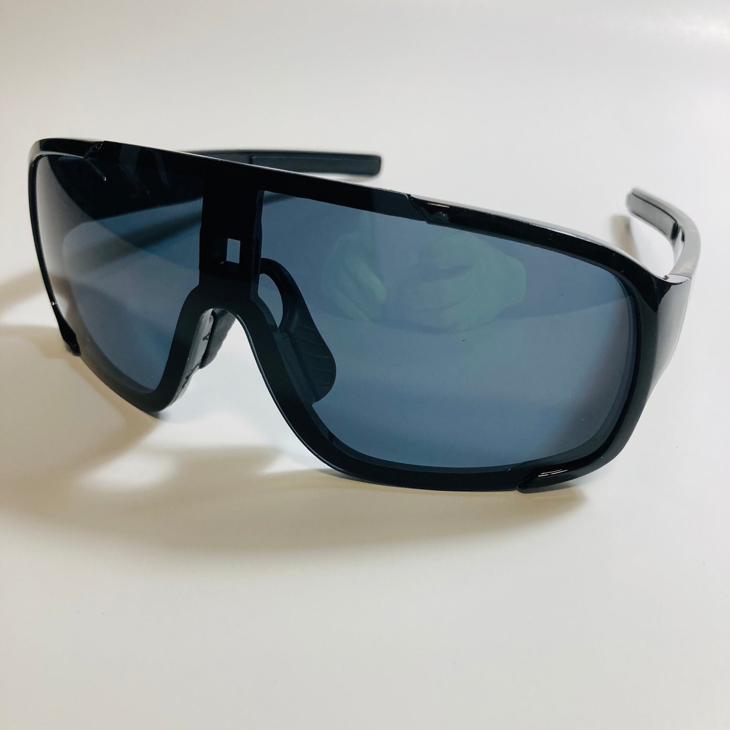 mens and womens black macho man sunglasses