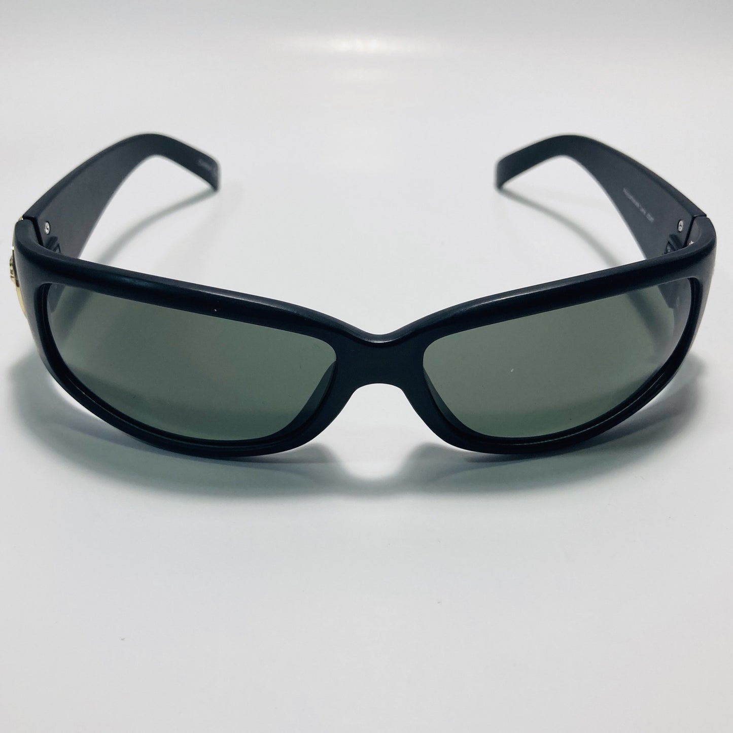 black and green womens and mens wrap around sunglasses