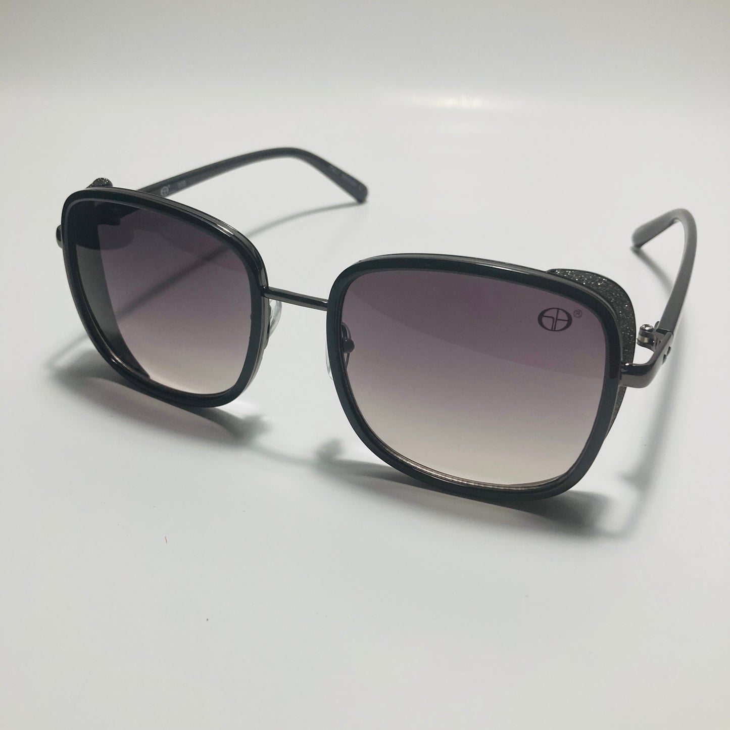 black elton john sunglasses