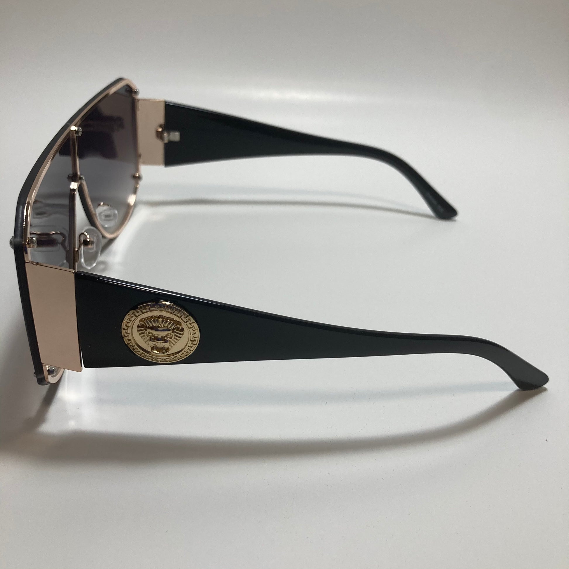 black shield sunglasses
