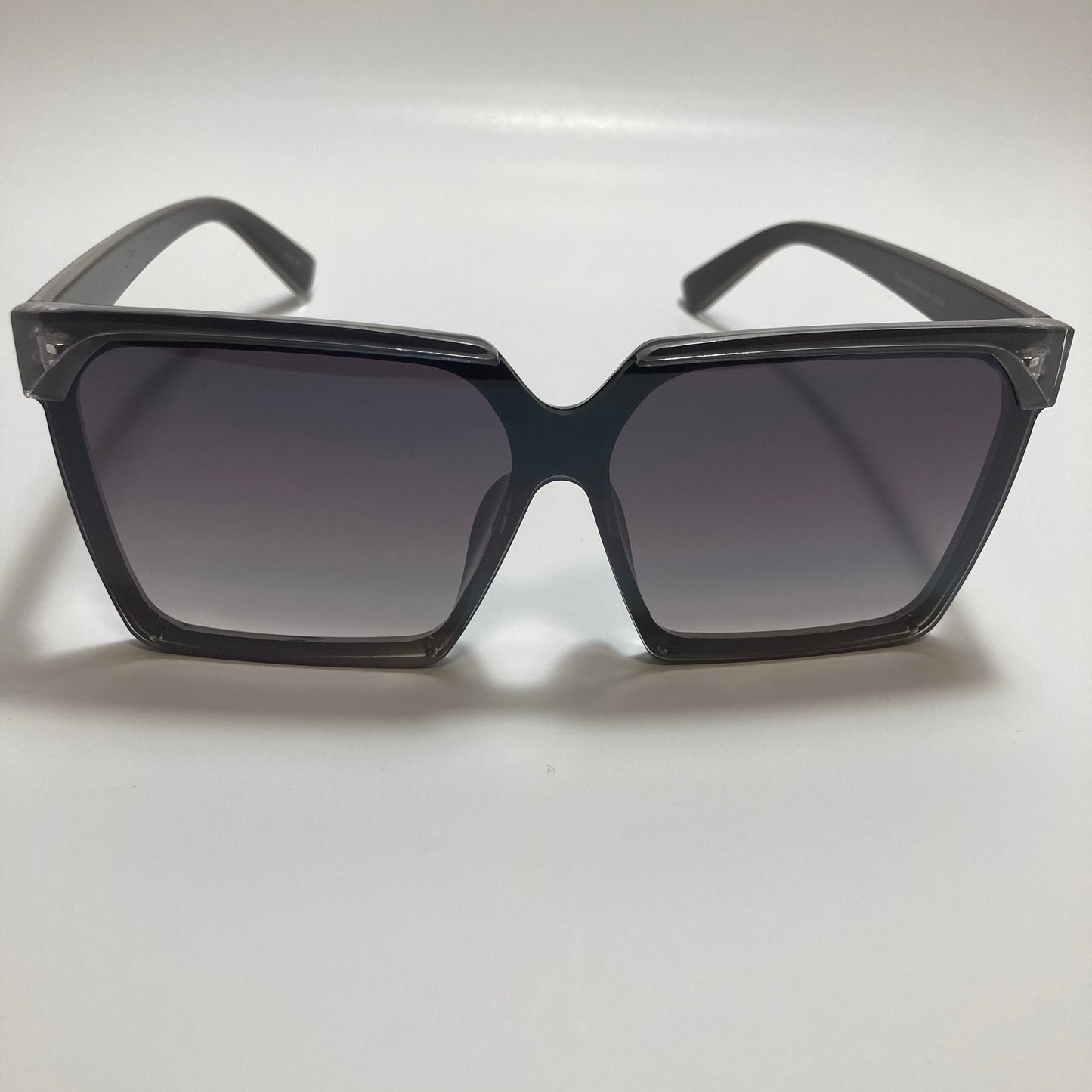 womens gray square sunglasses