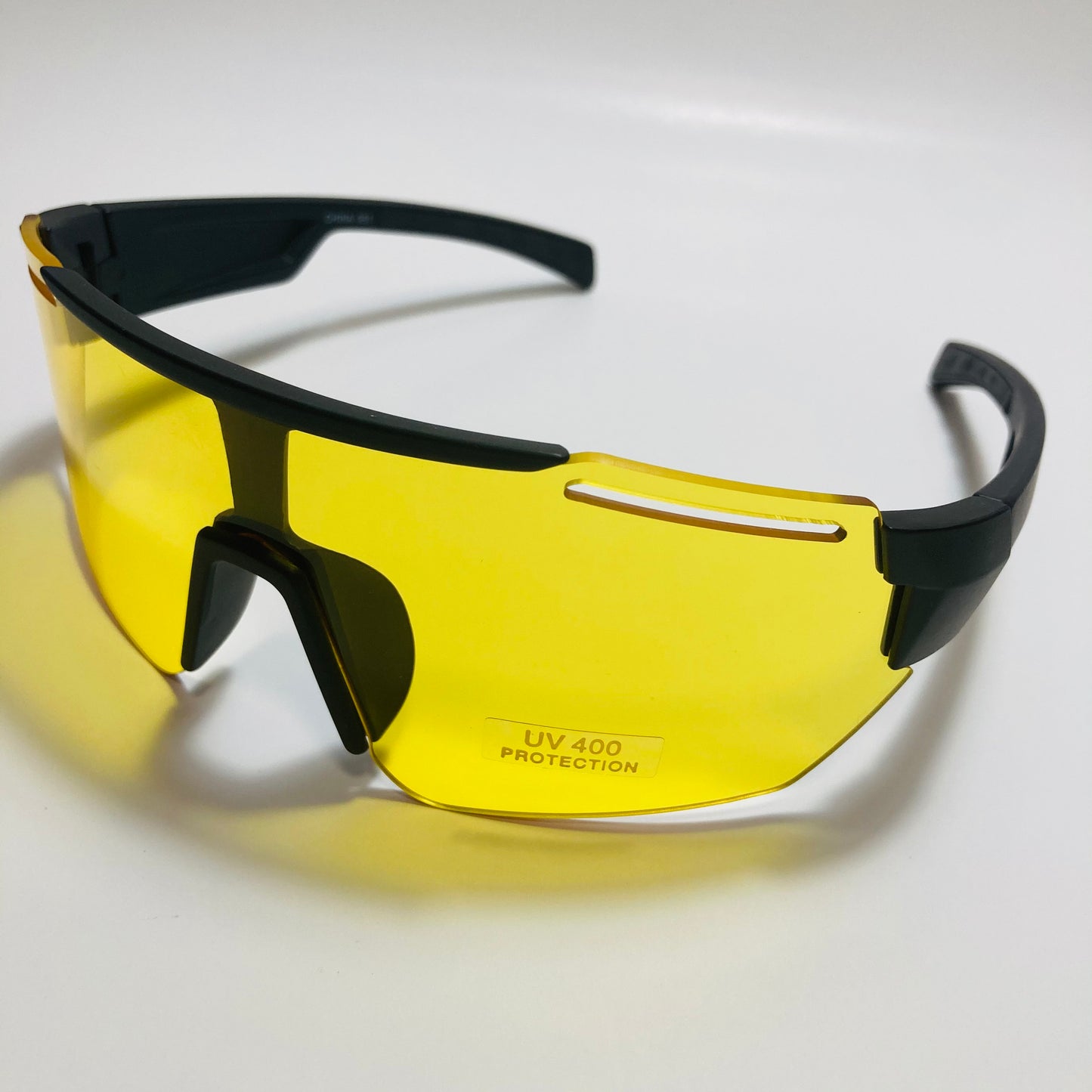 retro wrap around sunglasses with mirror lenses