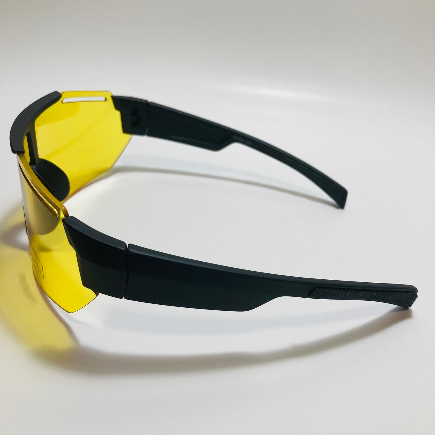 retro wrap around sunglasses with mirror lenses