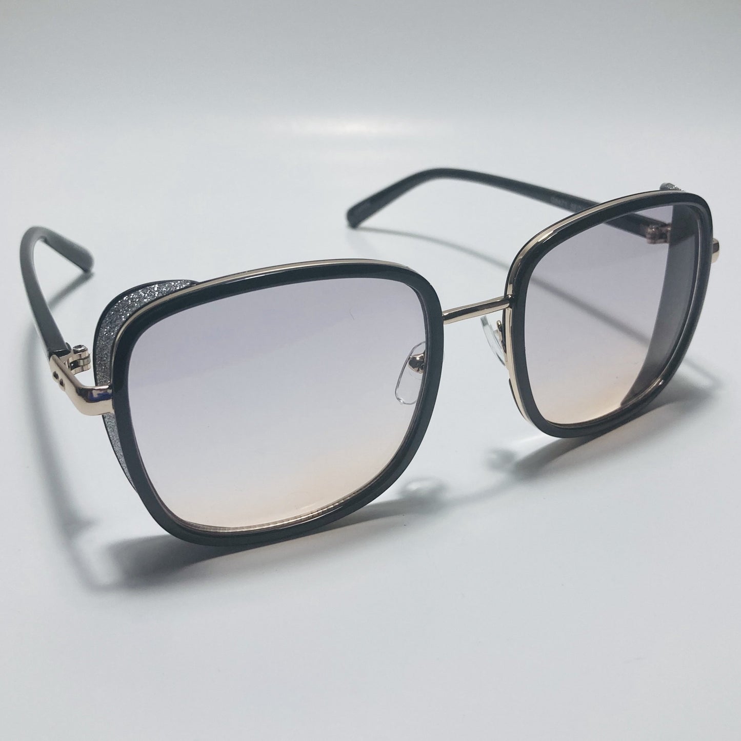 black elton john sunglasses