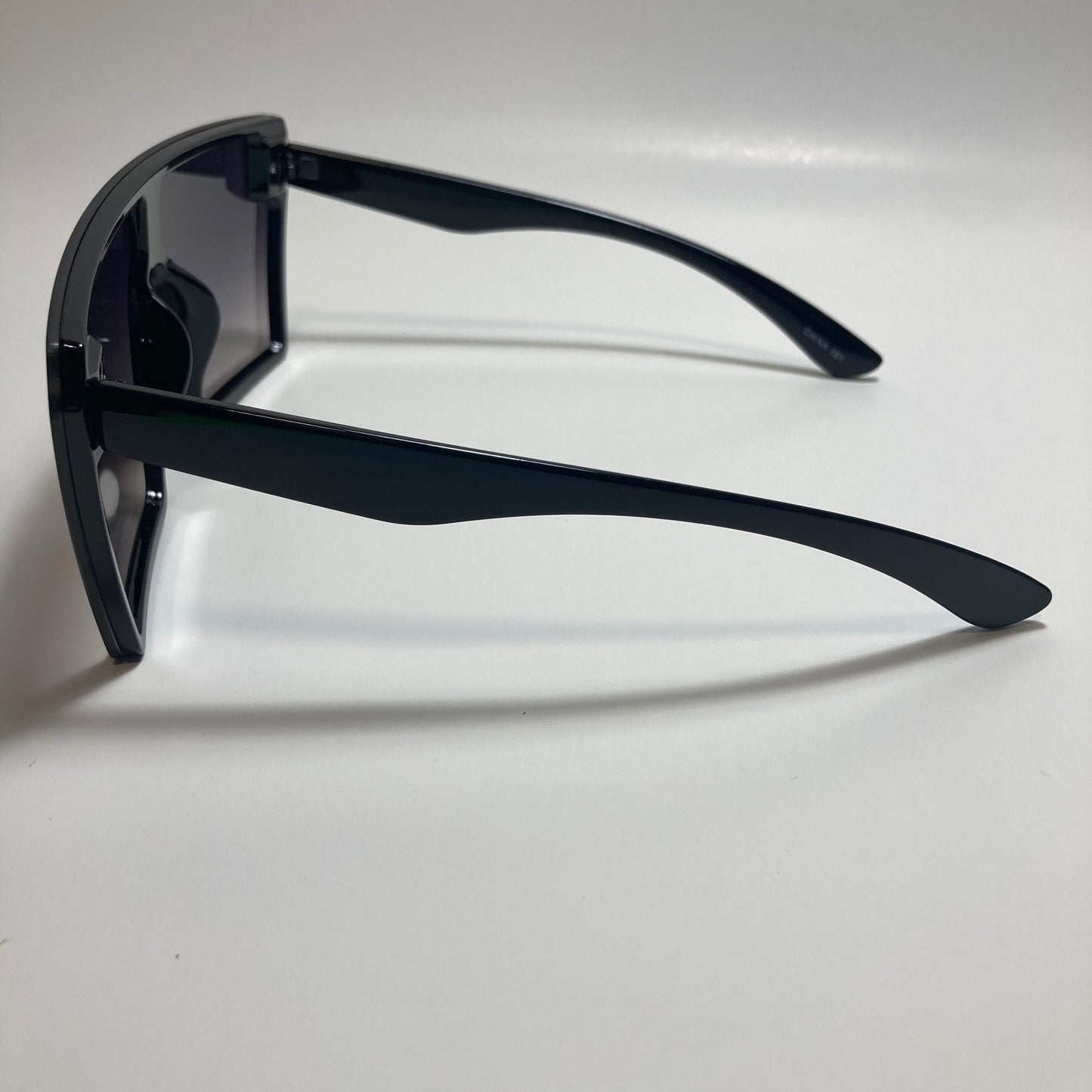 womens black shield sunglasses