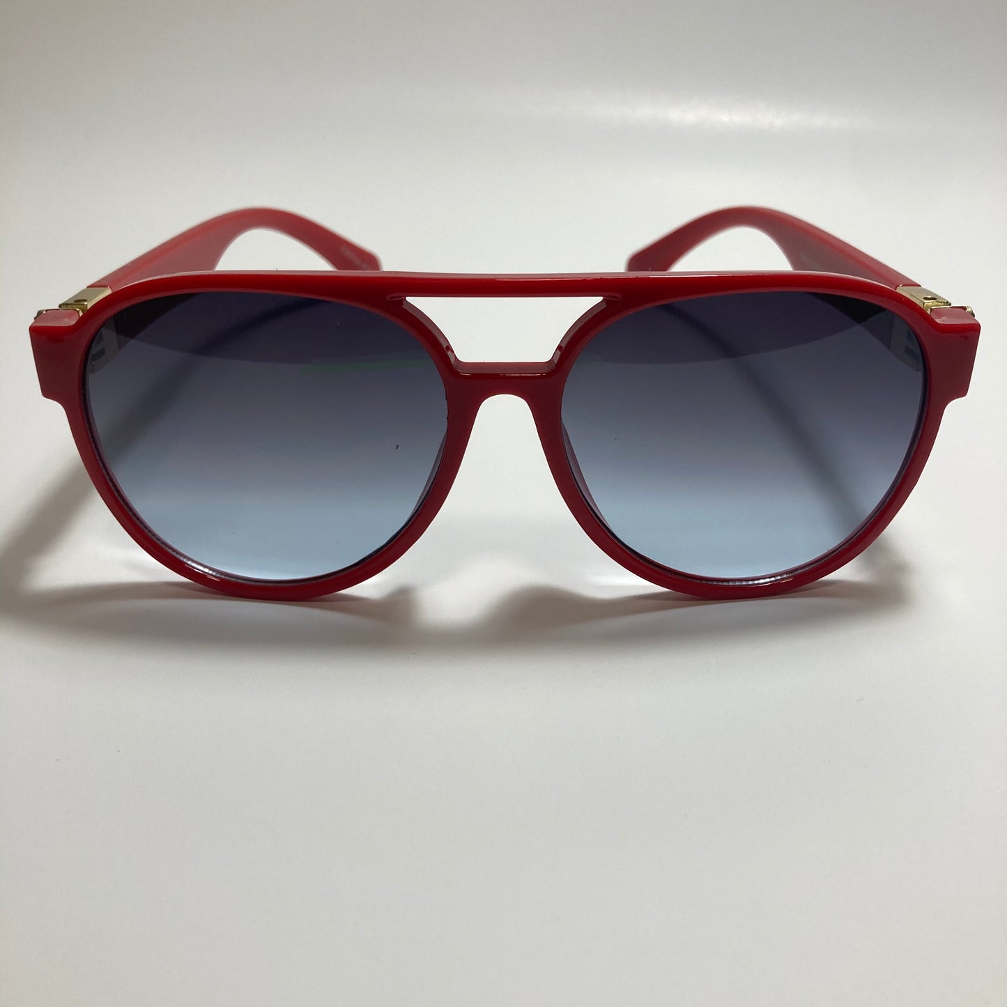 mens and womens red and black aviator sunglasses