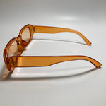 womens orange square sunglasses