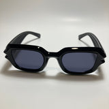 womens black chunky frame sunglasses
