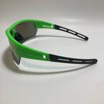 mens and womens mirrored green and blue running sunglasses