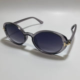 gray round womens sunglasses