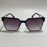 black and gray square womens sunglasses