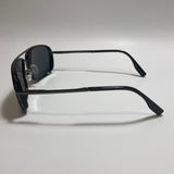 mens and womens black and orange mirrored aviator sunglasses