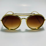 brown and gold elvis sunglasses