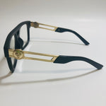 mens and womens black and gold fake glasses